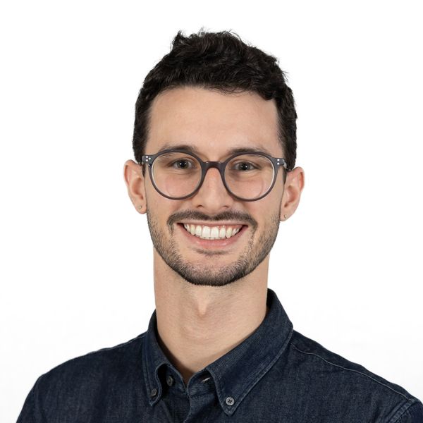 Photo of Griffen Edge's spectacled face
